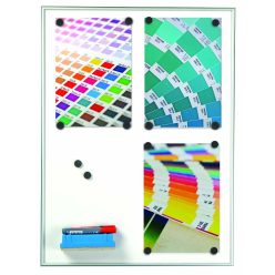 Magnetic Board 12xA/4 mágneses és írható tábla